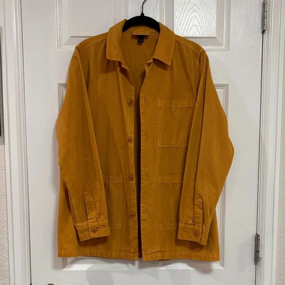 Universal Threads yellow/Gold Utility Jacket - Picture 1 of 4